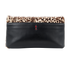 Rougissime Leopard Print Clutch, back view